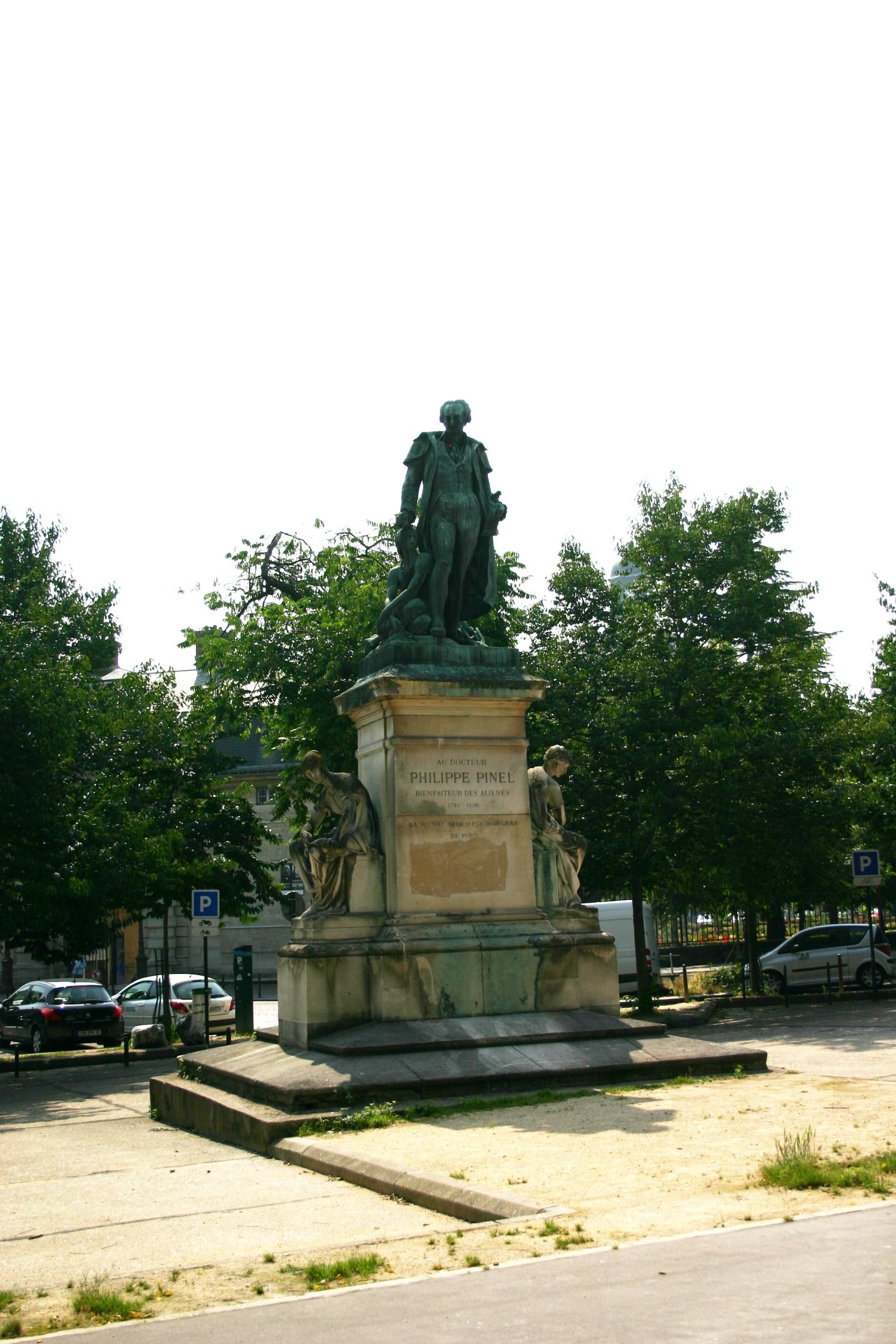 Philippe Pinel's monument, Hopital de la Salpetriere, Paris - 01.JPG